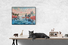 Load image into Gallery viewer, 1445, Acrylic Art, Acrylic Painting, Original Art, Original Paintings, Original Artist, Canadian Art, Canadian Landscape, Landscape Art, Landscape Painting