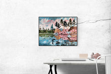 Load image into Gallery viewer, 1446, Canadian Paintings, Canadian Art, Canadian Artist, Canadian Painter, Pines, Trees, Original Art, Original Paintings, Landscape Art, Landscape Paintings