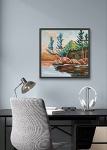 Load image into Gallery viewer, 1476, art, artist, canadian art, canadian painting, canadian landscape, acrylic painting, trees, original art, original paintings