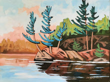 Load image into Gallery viewer, 1476, art, artist, canadian art, canadian painting, canadian landscape, acrylic painting, trees, original art, original paintings