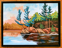 Load image into Gallery viewer, 1476, art, artist, canadian art, canadian painting, canadian landscape, acrylic painting, trees, original art, original paintings