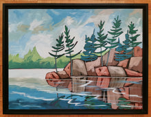 Load image into Gallery viewer, 1525, trees, paintings, original art, Canadian landscapes, home decor, art, landscape paintings