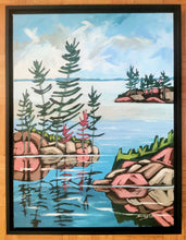 Load image into Gallery viewer, 1527, landscapes, landscape art, landscape paintings, original art, Canadian landscapes, Windswept pines, Canadian landscape artists