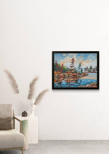 Load image into Gallery viewer, 1533, original paintings, landscape art, landscape paintings, Canadian art, Canadian landscapes, home decor, pine trees