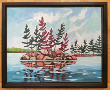 Load image into Gallery viewer, 1534, original art, landscape paintings, tree art, canadian landscapes, canadian artists, landscape artists, home decor, wall art