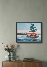 Load image into Gallery viewer, 1560, original art, small painting, landscapes, landscape art, original painting, canadian art, canadian artist, home decor, wall art