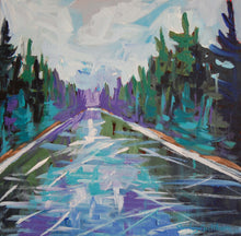 Load image into Gallery viewer, 1359, Art, Artist, Landscape Art, Landscape Painting, Original Art, Pine Trees, Trees, Canadian Art