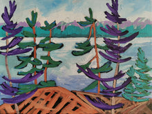 Load image into Gallery viewer, 1393, Art, Trees, Original Painting, Original Art, Landscapes, Landscape Painting, Pine Trees
