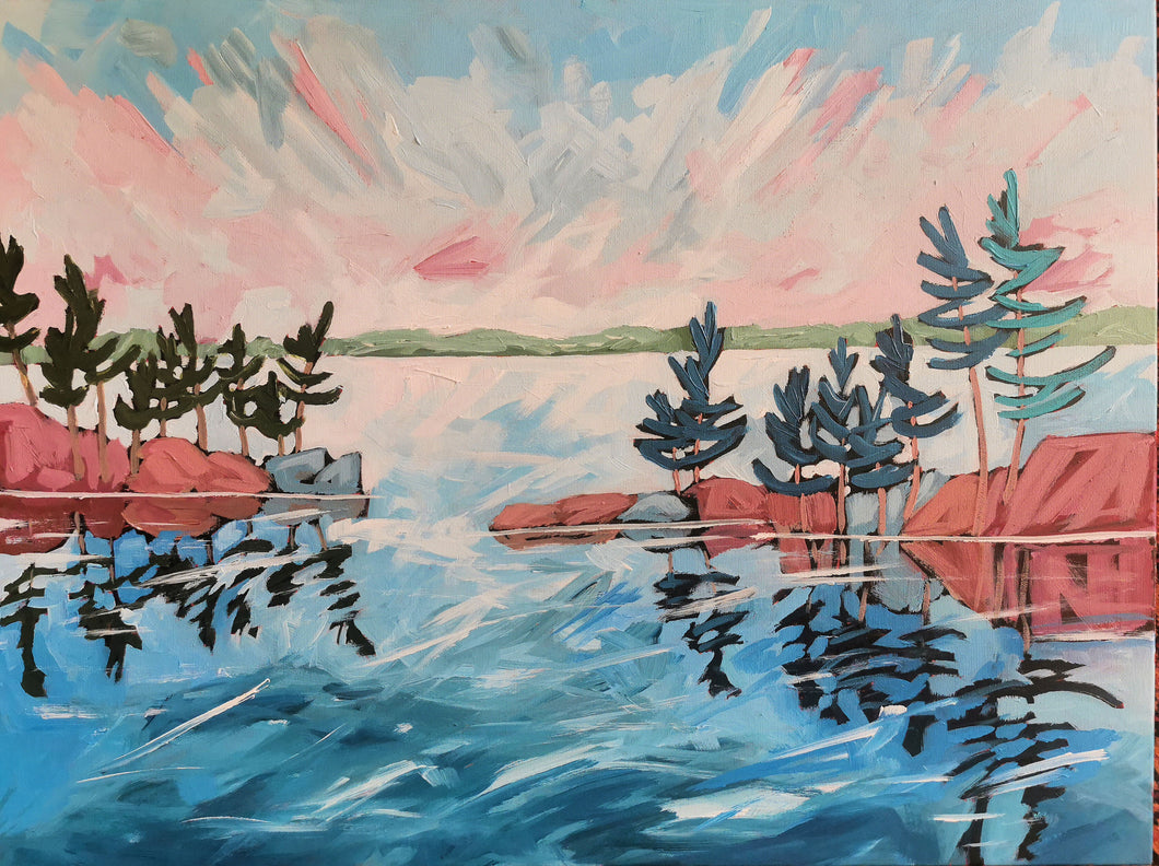 1445, Acrylic Art, Acrylic Painting, Original Art, Original Paintings, Original Artist, Canadian Art, Canadian Landscape, Landscape Art, Landscape Painting