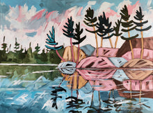Load image into Gallery viewer, 1445, Canadian Paintings, Canadian Art, Canadian Artist, Canadian Painter, Pines, Trees, Original Art, Original Paintings, Landscape Art, Landscape Paintings

