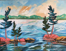 Load image into Gallery viewer, 1454, Canadian Art, Canadian Landscape, Canadian Paintings, Art, Landscape Paintings, Acrylic Art, Acrylic Painting, Oil Painting
