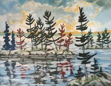 Load image into Gallery viewer, Whispers of the North, art, landscape, original art, landscape art, Northern Ontario, art collectors
