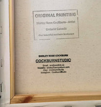 Load image into Gallery viewer, Shimmering Serenity, art, original art, landscape art, landscapes, water, lakes, rocky shores, Northern Ontario
