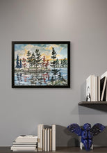 Load image into Gallery viewer, Whispers of the North, art, landscape, original art, landscape art, Northern Ontario, art collectors
