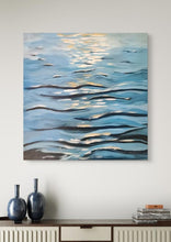 Load image into Gallery viewer, Shimmers, art, water, lakes, reflections, landscape, waterscapes, rocky shores, rivers, northern Ontario
