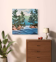 Load image into Gallery viewer, Home, art, art lovers, original art, paintings, landscape art, landscape paintings, Northern Ontario

