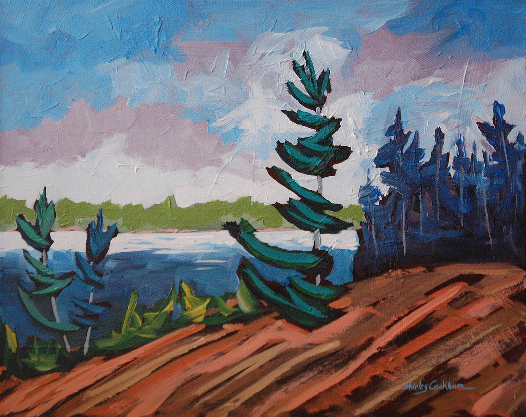 1252 Northern Shores 1-21 2  Landscape Painting