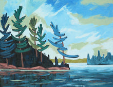 Load image into Gallery viewer, 1315 Beauty of the North 3-22  Tree Painting  Windswept Pine
