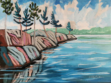 Load image into Gallery viewer, 1435, landscape painting, original painting, canadian artist, canadian art, canadian landscape
